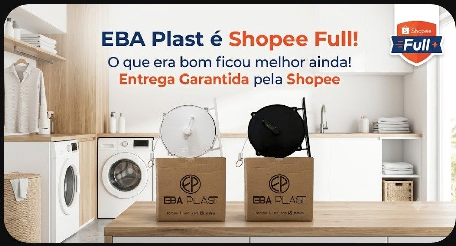 EBA Plast agora faz parte do programa Shopee Full